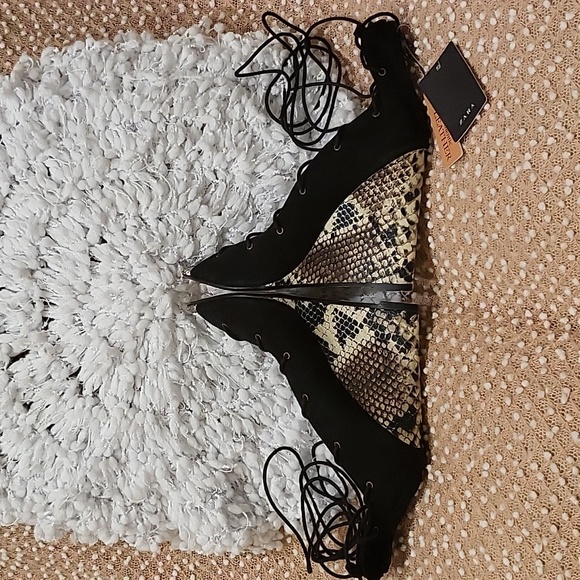 Zara lace up wedge - Picture 5 of 16